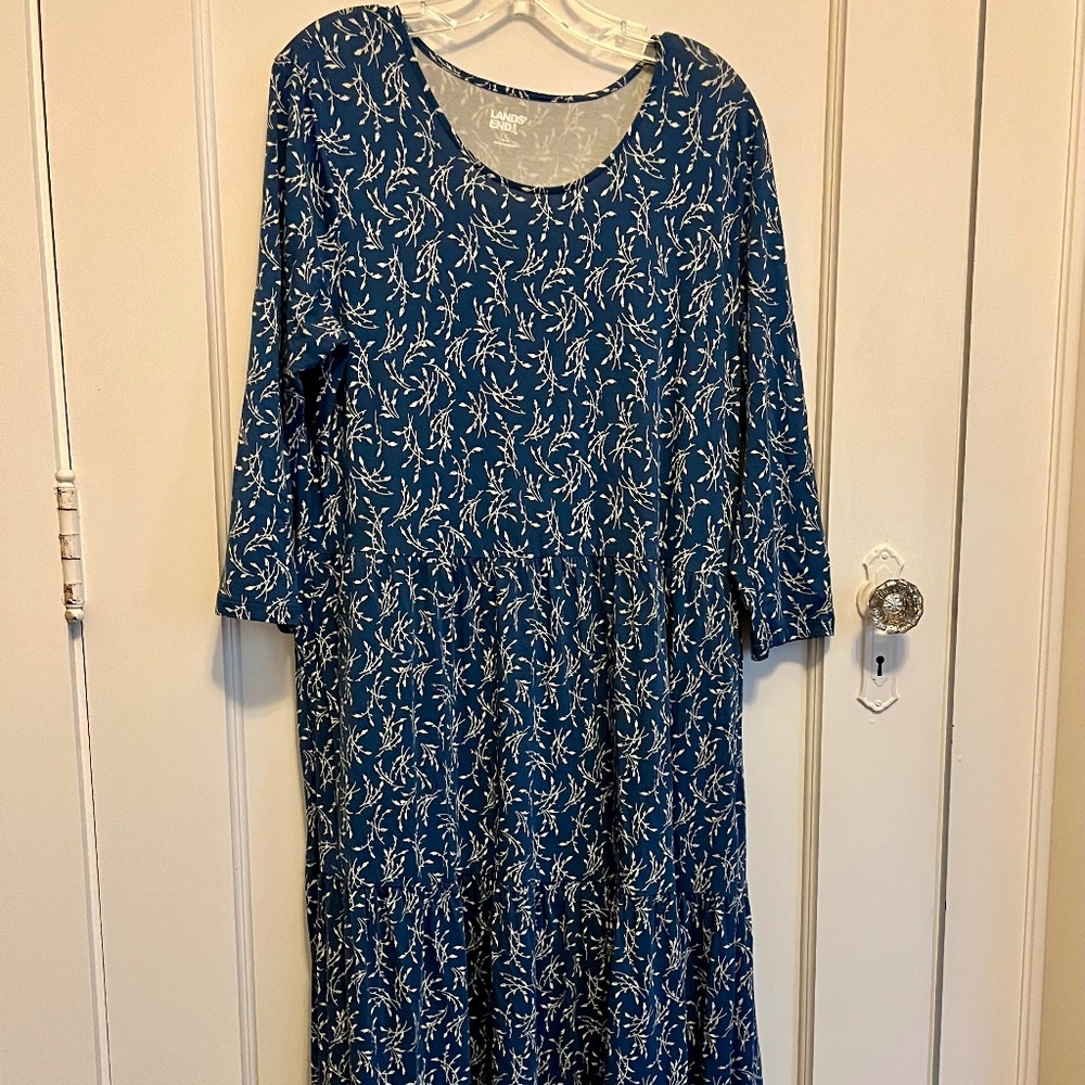 Lands End maxi dress - Large